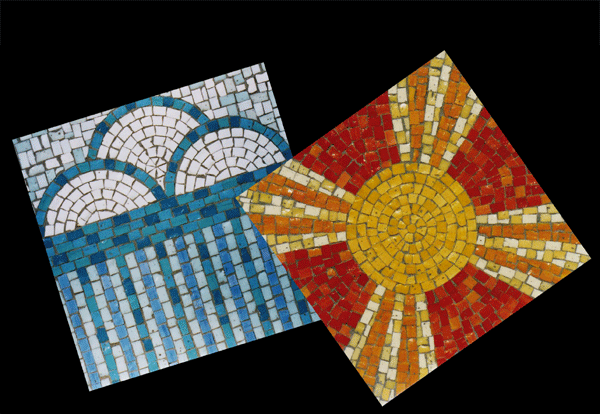 Crotona Park seat wall 3