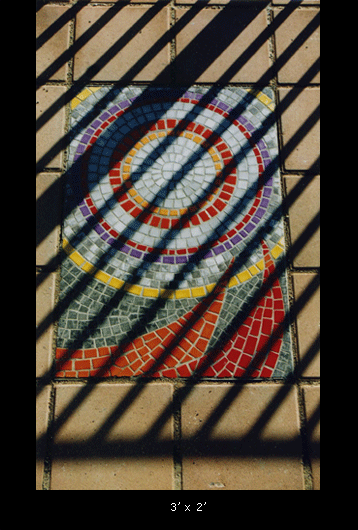Hoboken light rail mosaic 3